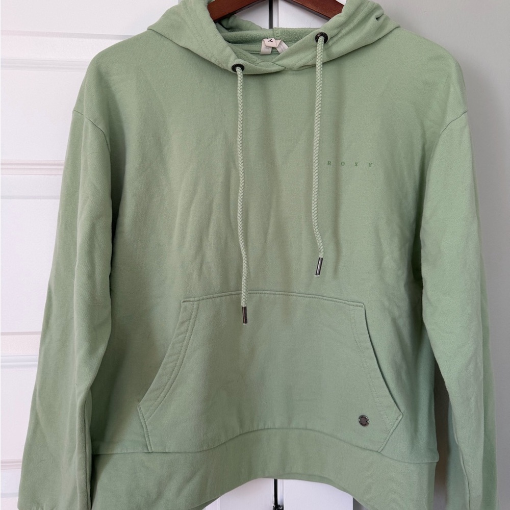 Roxy Women’s Green Pullover Hoodie Sweater